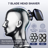 Afeitadora de cabeza 7D para hombres calvos Wyklaus