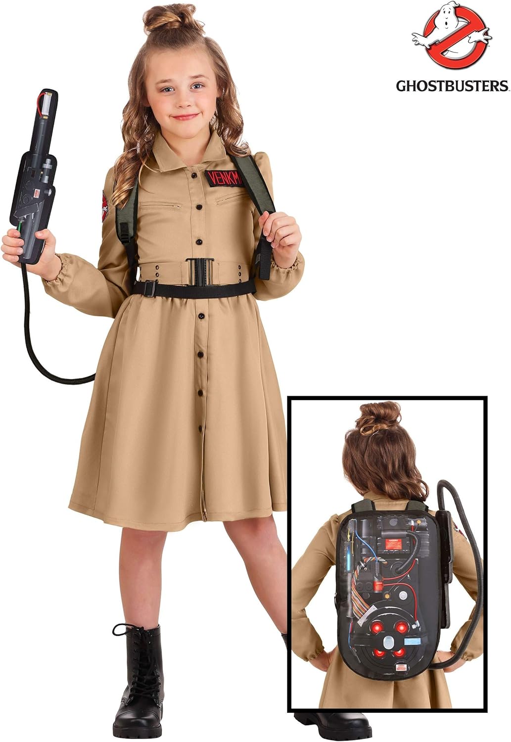 Disfraz Vestido de de Cazafantasmas para niñas talla XS