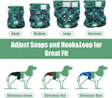 wegreeco Pañales lavables para perras (paquete de 3), pañales