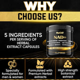 Suplemento NAD+ 900mg, Energía Celular y Vitalidad - 60 Caps