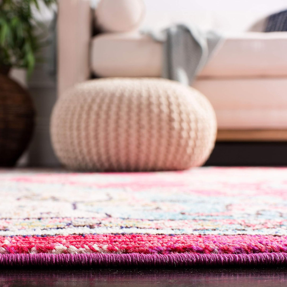 Alfombra SAFAVIEH Madison, Diseño Boho Chic, Modelo MAD473A