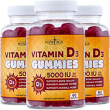 Vitamina D3 125 mcg Salud Ósea Sin Gelatina