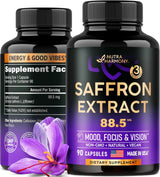 Suplementos naturales de azafrán Extracto de azafrán puro