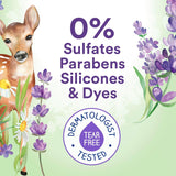 Aceite de Lavanda Natural 3 en 1 para Niños: Gel, Champú y Acondicionador