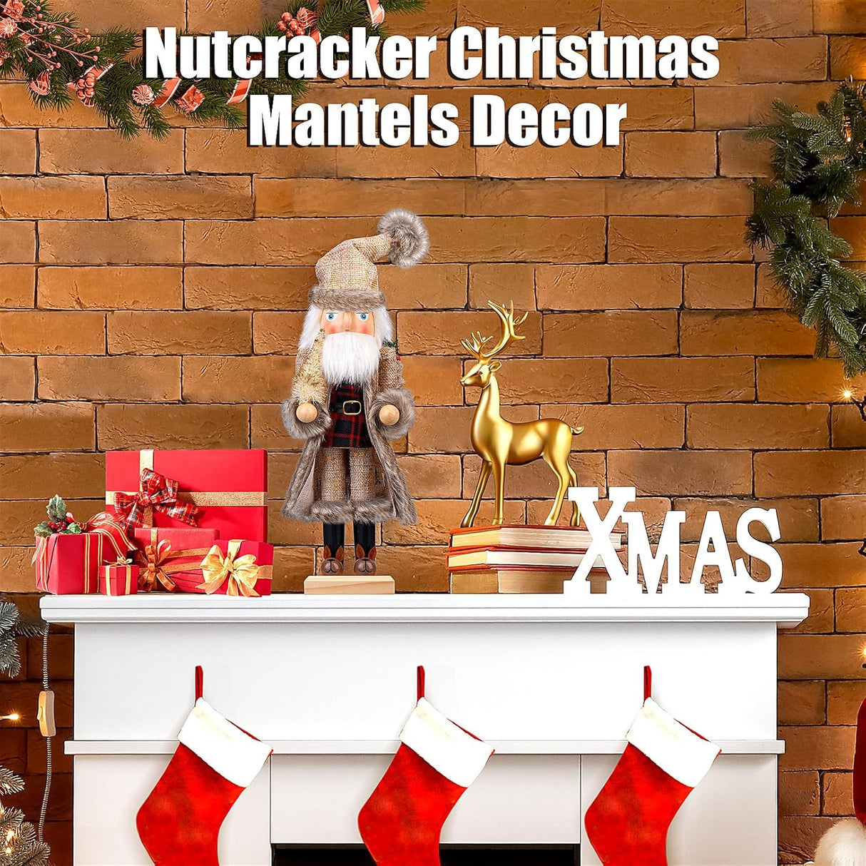 Figuras de Nutcracker de Navidad 15 - Decoración Festiva
