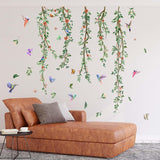 Vinilos de Pared Hojas y Flores - Decoración Familiar