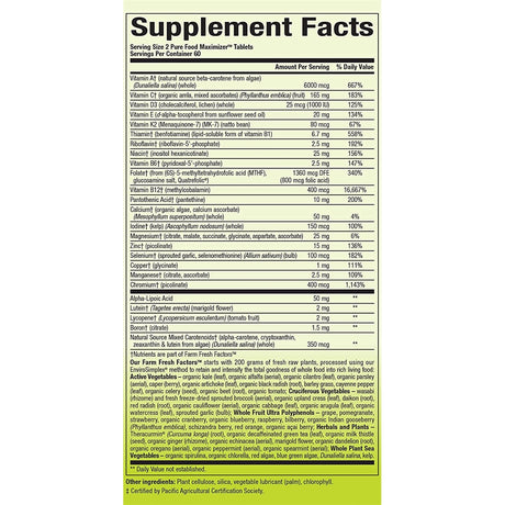 Suplementos para mujer más de 50 multivitamínicos veganos