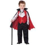 disfraz infantil de vampiro Un solo color Talla 4-6