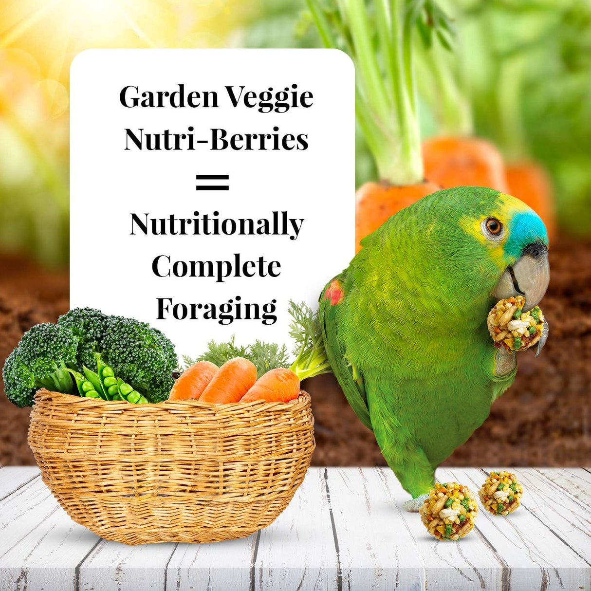 Alimento para pájaros para mascotas LAFEBER'S Garden Veggie