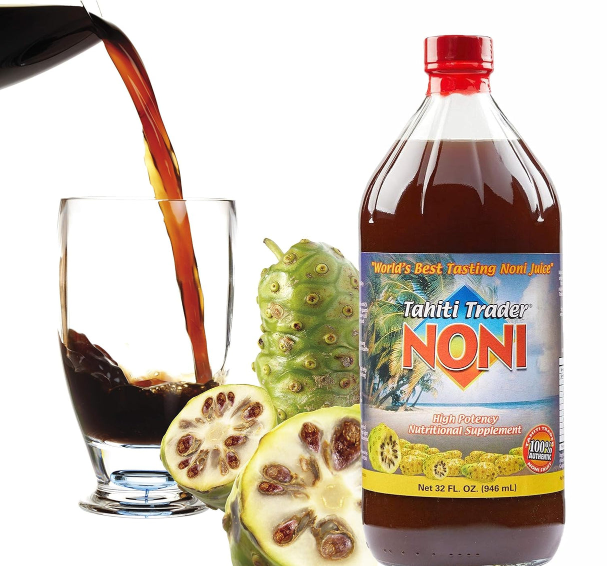Suplemento Jugo de noni original  antioxidante orgánico 32oz