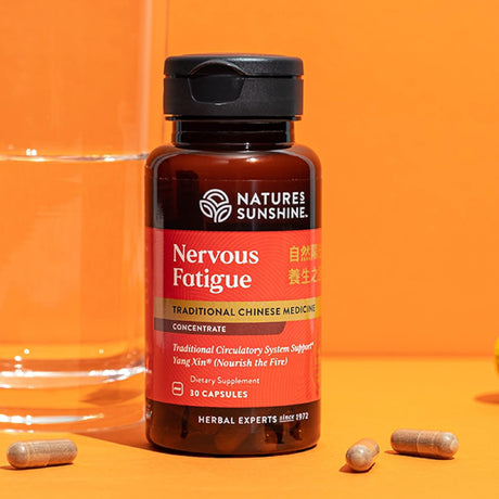 Natures Sunshine Concentrado de fatiga nerviosa TCM 30u