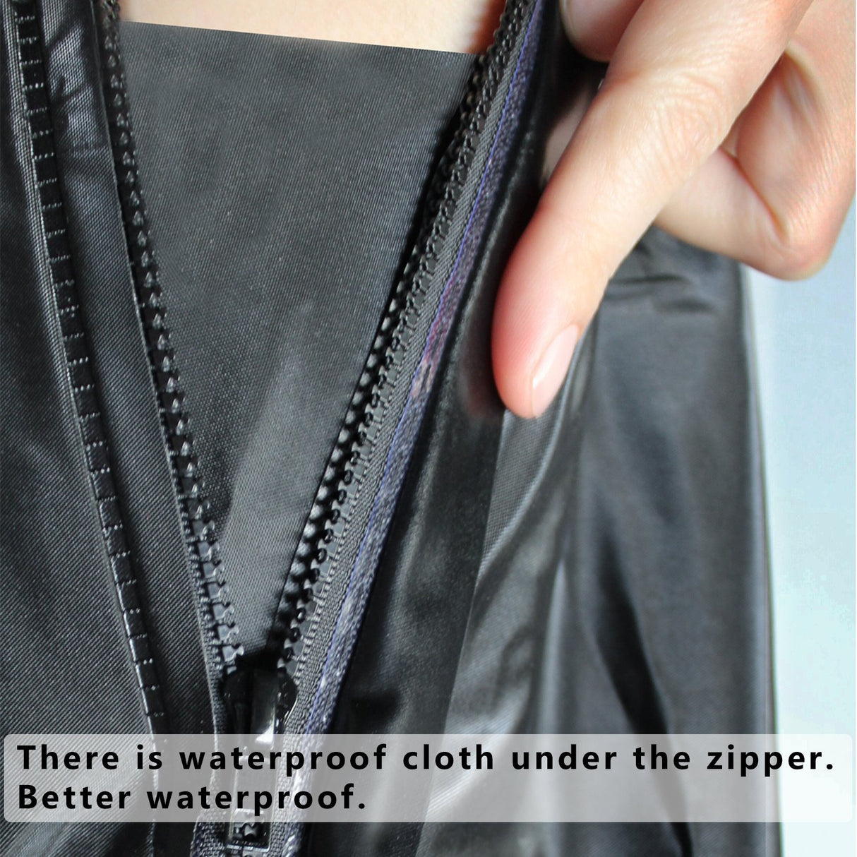 USHTH Funda impermeable negra para botas de lluvia
