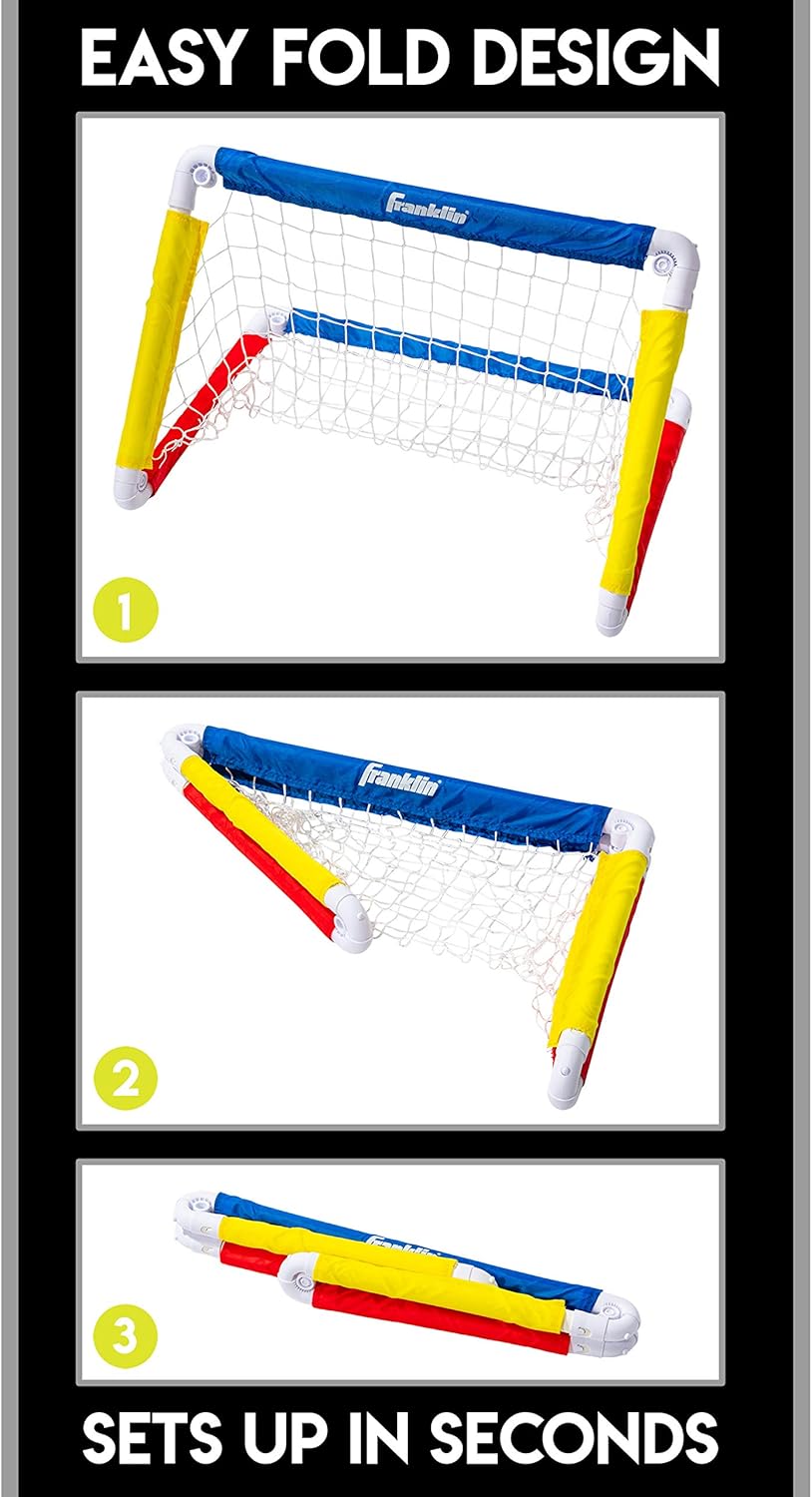 Franklin Sports Juego de mini portería de fútbol