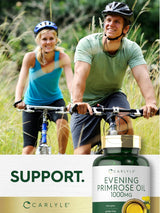 Suplementos Carlyle Cápsulas de aceite de onagra de 1000 mg