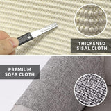 Protector de muebles para arañazos con sisal natural