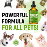Vitaminas Probiótico para perros con enzimas