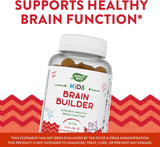 Suplemento Natures Way Gomitas cerebral para niños saludable