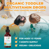 Suplemento MaryRuth's Multivitamínico con hierro para niños