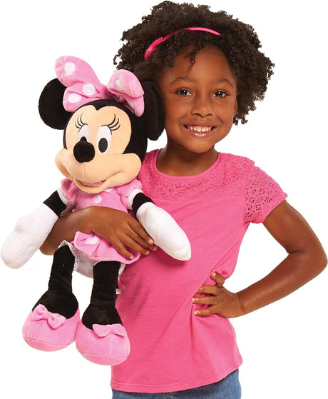 Peluche de Minnie Mouse rosado para niñas