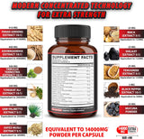 Suplementos Alimenticios Refuerzo de testosterona 120 cáp