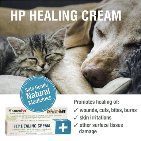 Crema curativa calmante para gatos HomeoPet