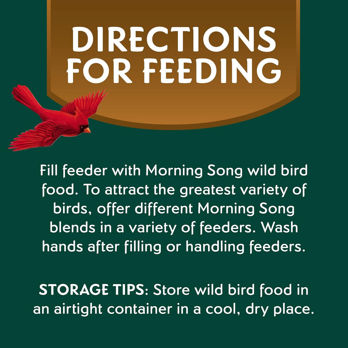 Alimento para aves Morning Song, semillas de girasol sin desechos 5.5 lb