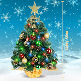 Árbol de Navidad Mini 22 con 30 Luces LED, Decoración Navidad