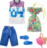 Conjunto de Moda Barbie & Ken 2 Piezas Tropicales