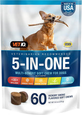 Vitaminas Suplemento 5 en uno para perros apoya la cadera