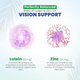 Vitaminas oculares de apoyo para la salud macular |