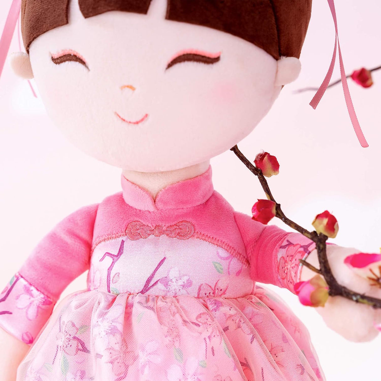 Peluche de Muñeca Oriental de cuento de hadas 14 pulgadas