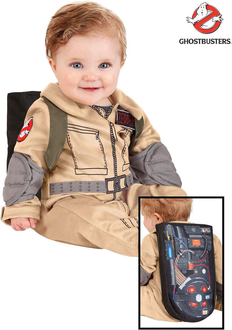 Disfraz infantil de cazafantasmas talla  3/6meses