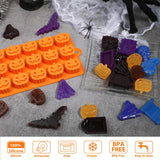 Moldes de Silicona Webake para Chocolates de Halloween 4PCS