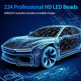 Ventilador Holográfico 3D, 16.5in, Proyector LED 224, Modelo 3D