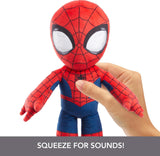 Muñeco de peluche Spider-Man, Mattel, 11.75, 10 sonidos y frases