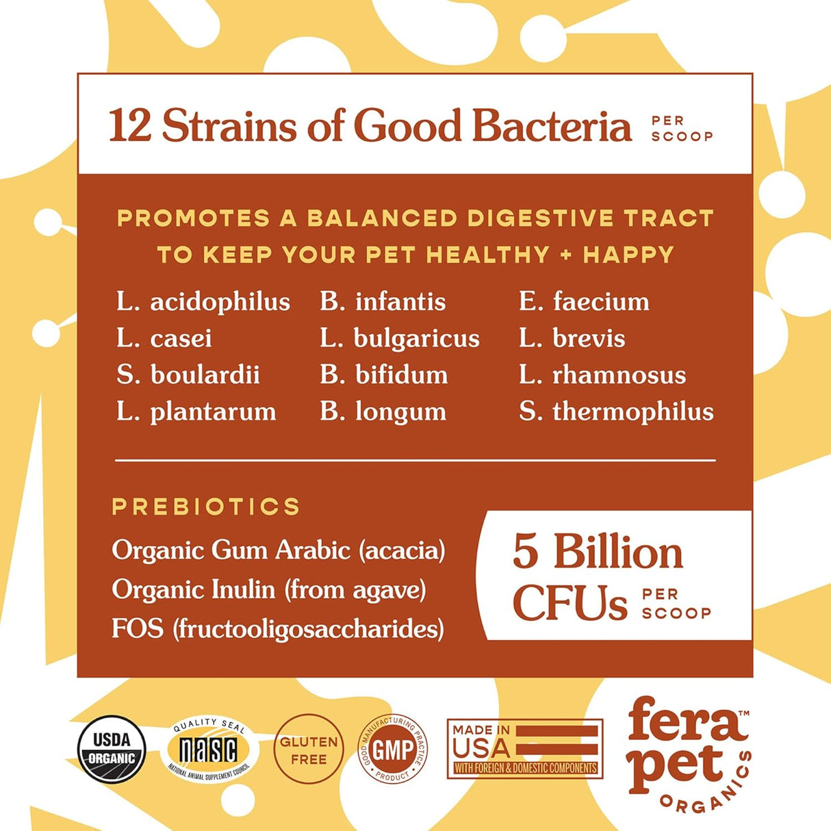 Vitaminas Probióticos para perros y gatos