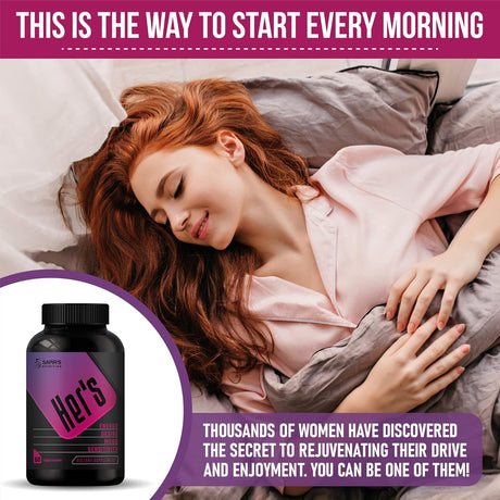 Potenciador de libido femenino para mujeres Sapir's Nutrition