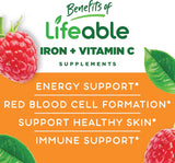 Suplemento Hierro viable para niños con vitamina C 10 mg