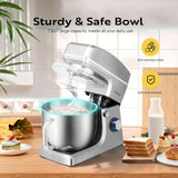 Batidora de pie VIVOHOME 7.5L 660W 6 velocidades, modelo 2023