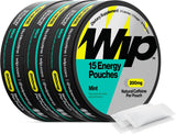 Wip Energy Bolsas | Caffeine Natural 200mg, Vitaminas y Minerales, 15 Pzas x 3 Cans