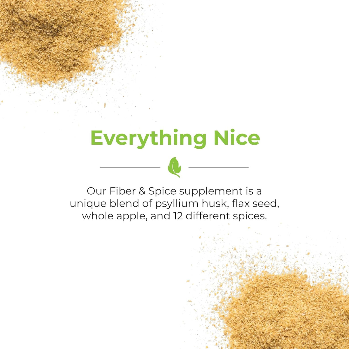 Bebida en polvo Balance of Nature: Psyllium, Linaza, Cúrcuma