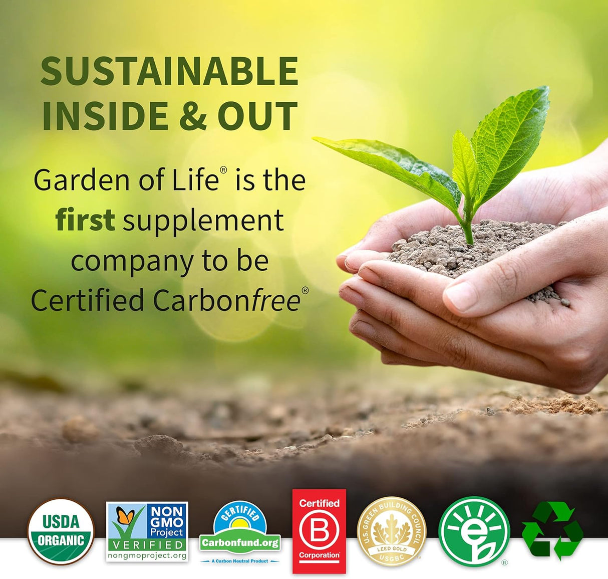 Suplemento Garden of Life Multivitamínico para hombres One