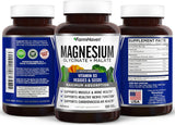 FarmHaven Magnesio Glicinato y Malato con D3, 120 cápsulas