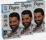 M5 Bigen EZ - Color para hombre, marrón medio, paquete de 3