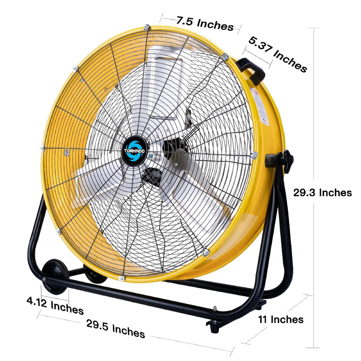 Ventilador Industrial Tornado 3 Velocidades 8540 CFM 1/3 HP