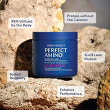 PerfectAmino Powder de BodyHealth, BCAA/EAA, 120 raciones