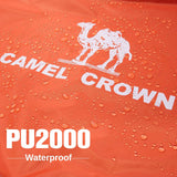 Carpa CAMEL CROWN para 2/3/4/5 Personas, Impermeable, Ligera