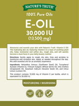 Aceite de Vitamina E Pura para la Piel 30,000 IU, Aroma Limón