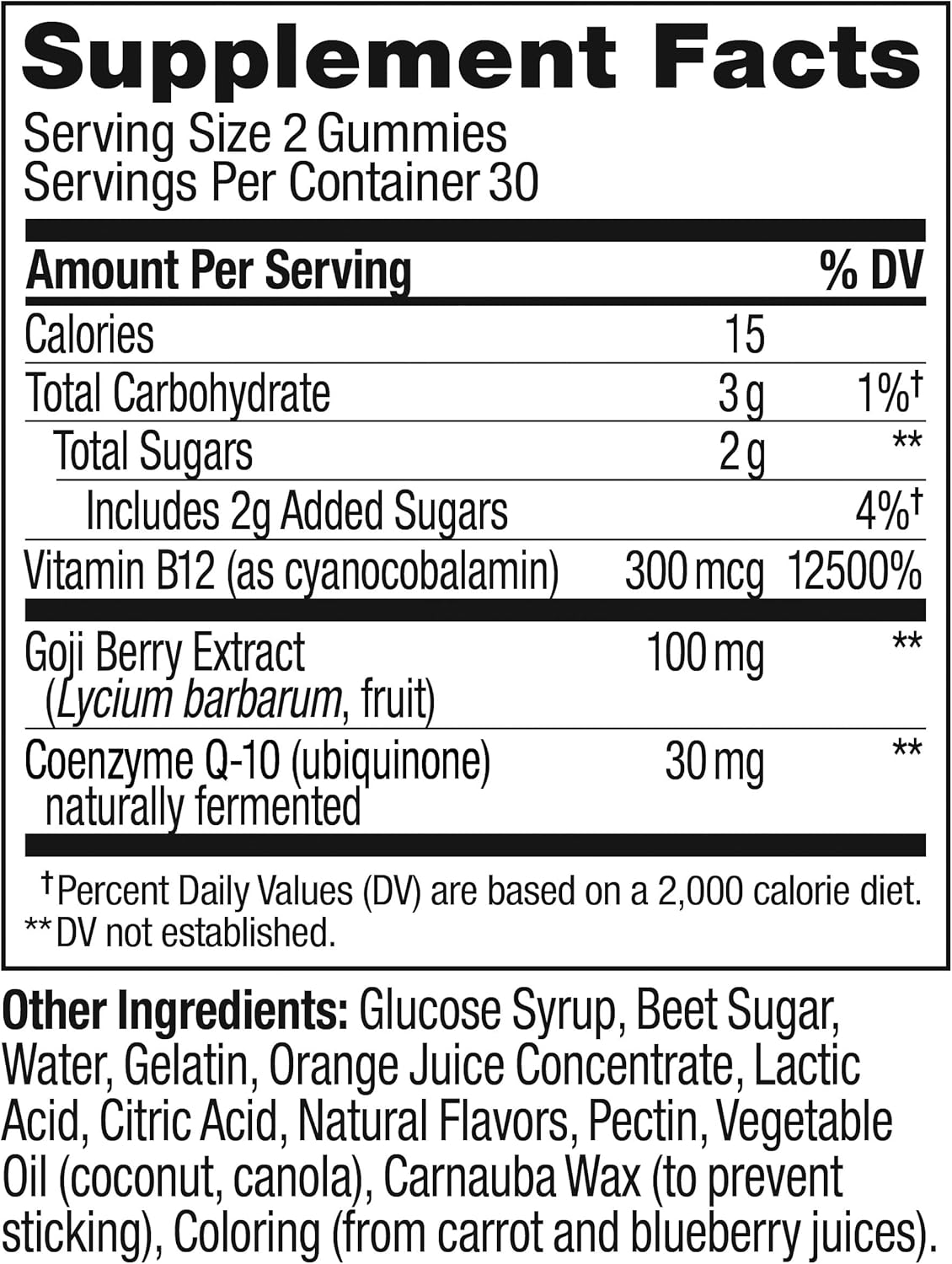 Suplementos Olly Daily Energy pasión tropical gomosos 60 un