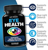Suplemento vitamínico para la salud ocular y la visión 60u